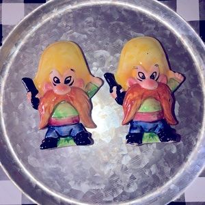 Vintage “Yosemite Sam” Salt & Pepper Shakers